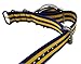 ArtStyle Watch Band with Colorful Nylon Material Strap and Heavy Duty Brushed Buckle (Blue/Yellow, 18mm)