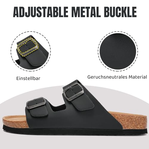 Torotto Women's Mules Sandals Leather Adult Clogs Slippers Work Shoes Comfortable Classic