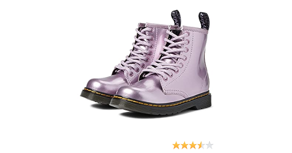 Amazon.com | Dr. Martens 1460 (Little Kid/Big Kid) Pink Lavender Spark 1 UK  (US 2 Little Kid) M | Boots