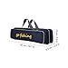 Fishing Rod Case Carrier Bag Portable Waterproof Fishing Rod Reel Bag Case Storage Bags Box Carry Holder Tackle Bag Backpack for Travel with Adjustable Strap
