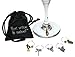 That Wine Is Mine Grapevine Wine Glass Charms, Set of 6