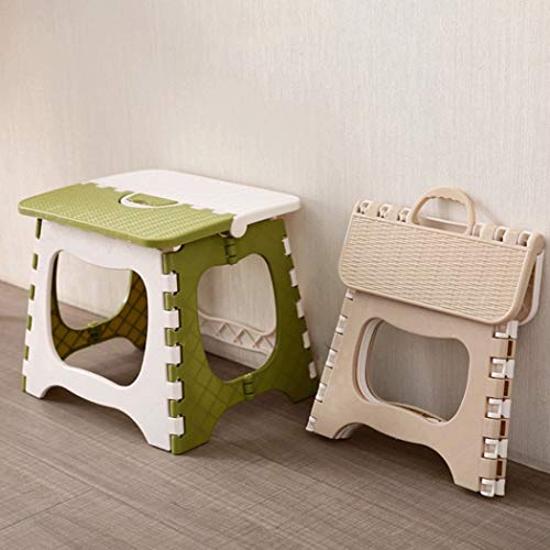 image for YONGYONG-hammock Folding Small Bench Shoe Bench Plastic Outdoor Portab