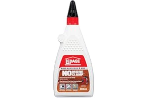 LePage No More Clamp Wood Glue, White 200ml (1982783)