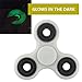 Popular Hand Spinner,Grand Oasis Figit Spinner For People Who in Stress Fast Bearings Spinner Fidget Toy Desktoy Finger Toy for ADHD Children Adults White(Light in Night)