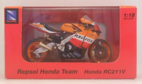NEW RAY 67177 HONDA REPSOL RC211V 2006 NICKY HAYDEN #69 MOTORCYCLE 1:18 DIE-CAST