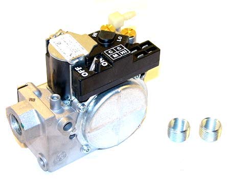 White Rodgers 36J55-214 Combination Gas Valve, 2 Stage, Slow Opening, Plastic Hose Barb (For Connection to 1/4