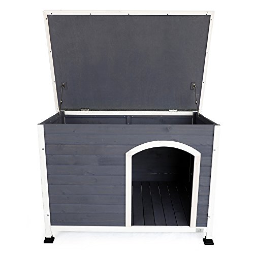 A4Pet Outdoor Medium Dog House for Medium Dogs
