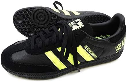 Amazon Co Jp アディダス アウトレット品 X Neighborhood ネイバーフッド Samba F スニーカー シューズ ブラック イエロー Shoes Bags