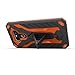 Zizo Static Cover for LG G5 [Military Grade] Case w/ [Built-in Kickstand] Shockproof Impact Dispersion Technology-Black/Orange