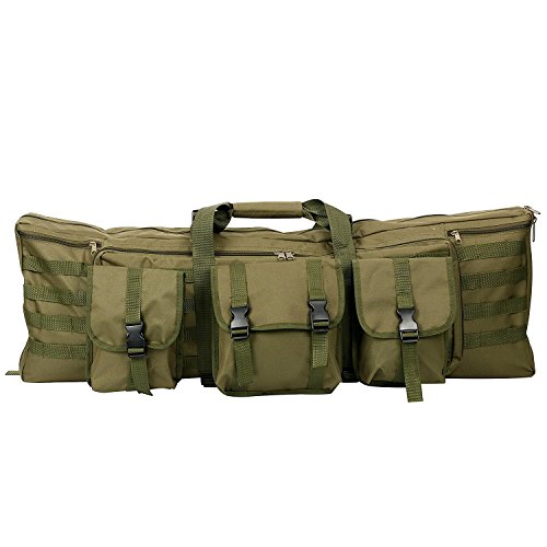 YaeTact Dual Rifle Bag Double Carbine Gun Case Backpack Tactical MOLLE 36"