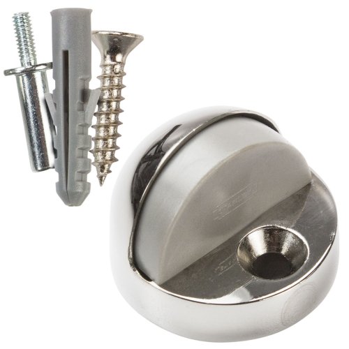 Stanley Hardware S750-058 CD75 Hi-Rise Floor Doorstop in Chrome