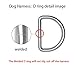 Dog Harness, Dog Vest Harness X Large Soft Pet Harness Durable Black with Handle and 2 D Ring for Large Dog
