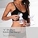 Hands Free Pumping & Nursing Bra, Lupantte Adjustable Breastfeeding Bra for Holding Breast Pumps Like Spectra, Medela, Lansinoh, Philips Avent, Ameda, Bellababy, etc (Medium, Black)