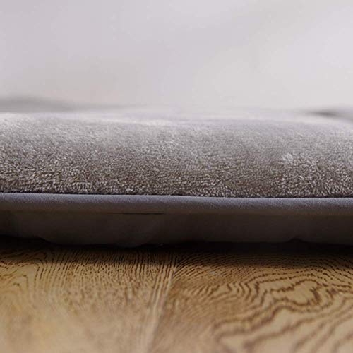 V-mix Mattress Pad, Flannel Japanese Floor Futon Mattress, Sleeping Pad, Tatami Mat, Futon Memory Foam, Foldable Durable Soft Mattress Topper