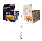 Set of 3 Anti-Wrinkle DAY CREAM - NIGHT CREAM - EYE CREAM - with q10, Hyaluronic Acid & Vitamin E