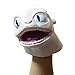 CoserWorld Dragon Toothless Light Fury Dragon Toys Latex Dragon Hand Puppet for Kids（White）