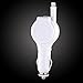 USB Car Charger,Shinefuture Retractable Cable Car Charger with USB Port for iPhone 6 6Plus iPhone 5 5S 5C iPod Touch 5 (White)
