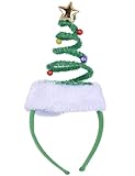 Springy Christmas Headband with Bells