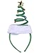 Springy Christmas Headband with Bells