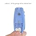 Mini Type 1-Hole Punch with Scrap Collector - 2 Pcs White & Blue