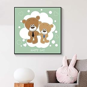 Floating Framed Canvas Wall Art for Living Room, Bedroom Canvas Prints for Home Decoration Ready to Hang - 16x16 inches