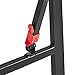 Amazon Basics Bed Frame with Storage, Foldable Metal Platform, Sturdy Steel, No Box Spring Needed, 18 Inches High, Tool-Free Setup, King Size, Black