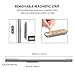 Motion Sensor Closet Light, Upgraded Rechargeable 39 LED Wardrobe Light Stick-on Anywhere Under Cabinet Lighting/Hallway/Closet/Night Light Bar, 2 Sensor Mode (Only Motion, Motion & Light)