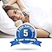 HOMEIDEAS 6-Pack Pillow Protectors with Zipper Standard Size - Waterproof Pillow Protectors & Pillow Encasement with Soft Polyester Fabric