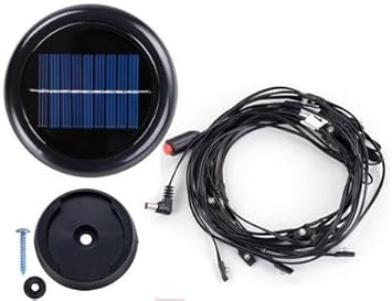 Chimaera 8ft 9ft 6 Rib Solar String Lights For Patio Umbrella Warm White Amazon Com