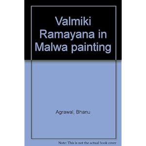 Vālmīki rāmāyaṇa in Mālwā painting