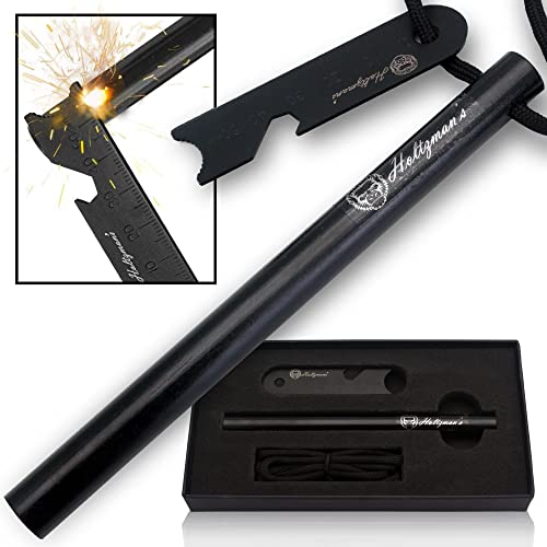 Holtzman's Ferro Rod Fire Starter Heavy Duty 6Inch x 1/2
