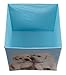Clever Creations Cute Lab Puppies Collapsible Storage Organizer Cube Folding Storage Organizer for Animal Themed Rooms | Perfect Size Storage Cube for Books, Shoes, Games
