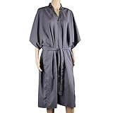 Spa Massage Robe for Beauty Salon, Kimono Robe Smock Cape for Women