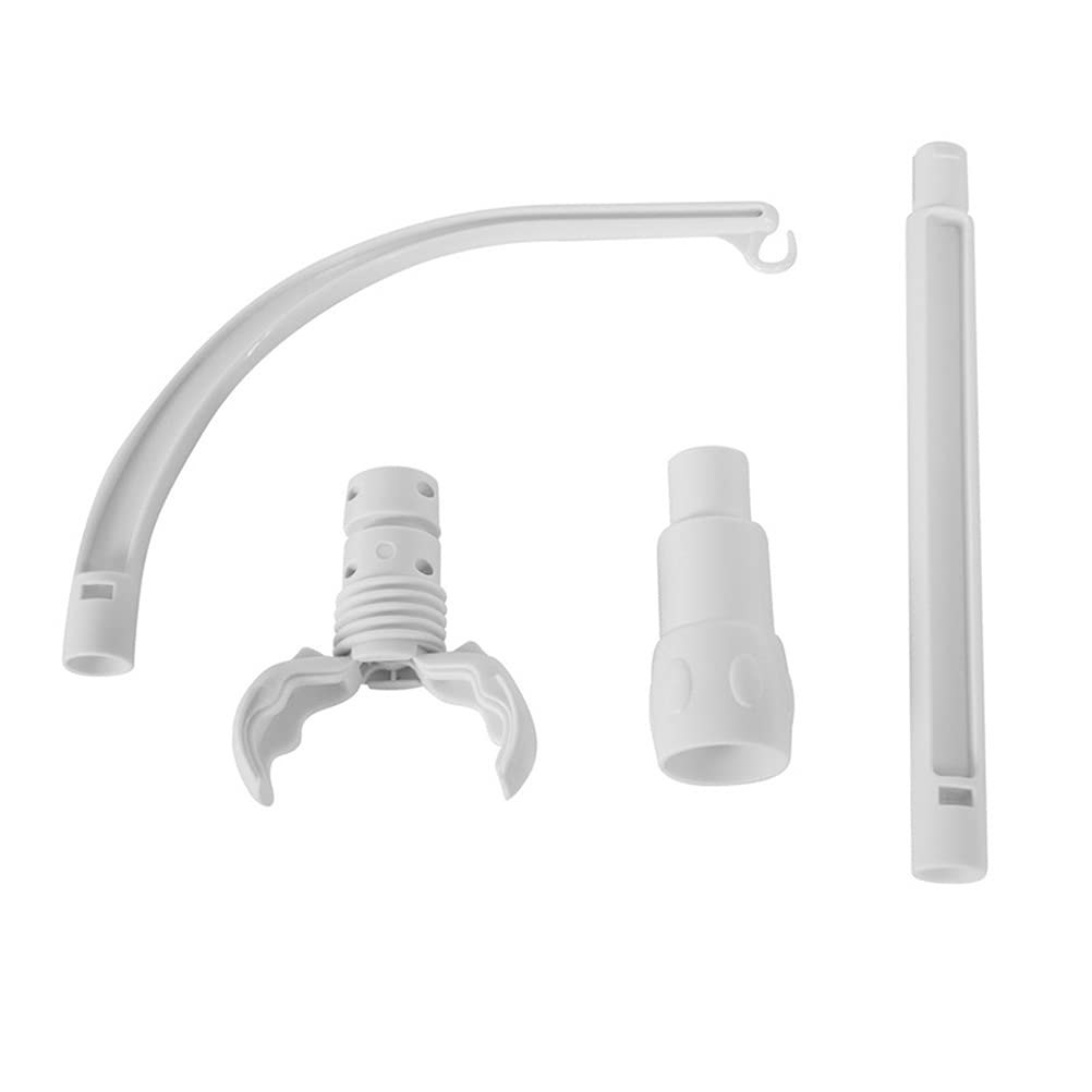 Fafeicy Adjustable Baby Mobile Holder, Crib Claw Toy Hanger with 30° Tilt 58x24cm for Secure Mounting on Cribs Chairs Changing Tables