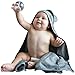 Moon and Baby - Baby Hooded Towel for Boys and Girls, Soft Viscose from Bamboo Hooded Baby Towels for Baby w/Sensitive Skin - Perfect, A Toddler and Newborn