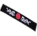 SUNRISE Japanese Sushi Chef Hachimaki Karate Headband - Black Dragon