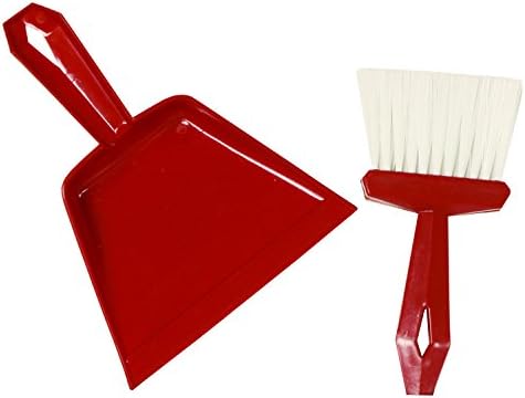 S M Arnold Dust Pan & Whisk Broom Set Cleaning Supplies