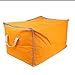 Foldable Storage Zipper Bag Case,3 Pcs Bamboo Charcoal Large Durable Storage Container Bag for Beddings Comforters Quilt Blanket Pillows Garments Sweaters for Season Items Storage,Blue+Green+Orange