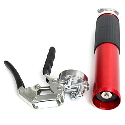 YaeTek Pistol Grip 4500 PSI Grease Gun, Heavy Duty Aluminum Anodized