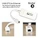 BobjGear Micro-USB-OTG to RJ45 Compact Fast Ethernet Adapter for Ethernet Enabled Android Tablets, and Windows Tablets with Micro-USB; NOT for Cell Phones, Model 3 (Micro-USB-OTG Plug)