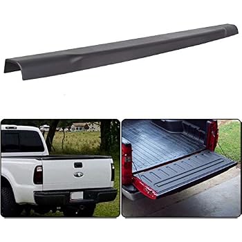 Tailgate Top Protector Molding For Ford F250/F350/F450 Super Duty 1999-2007 — 62.59 Inch, Black Textured