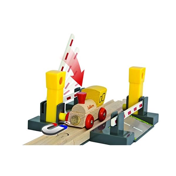 Eichhorn 100001506 - Bahn, Ü?bergang - Schranke mit Magnetfunktion - 6x25x15cm - verbaubar mit nahezu allen… – Bild 3