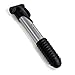 VeloChampion Airblast Racing Inflatable Rubber Toy Racing Compact Double Shot Bike Mini Pump Black/Silver