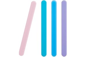 DELORIGIN 4Pcs Mahjong Tile Takers Silicone Tile Grabbers Sticks to Reach Pass Pick up Mahjong Accessories Gift, 5.5x0.5x0.2 