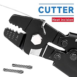 WEKESIGO Wire Rope Swager Wire Rope Swaging Tool