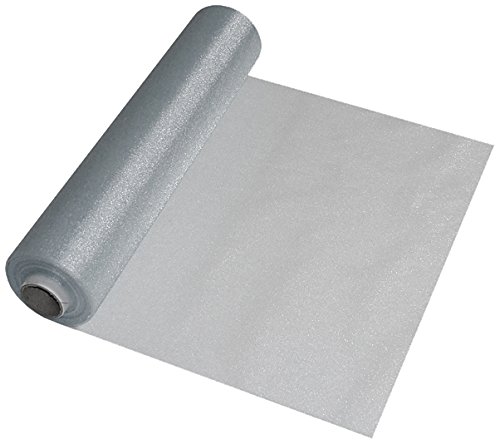 Eleganza Soft Sheer Organza 29cm x 25m No.24, Number 24 Silver, One Size — image 1