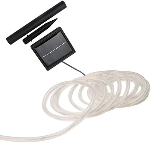 Solar Rope String Lights,White,Waterproof Lights,Solar Powered Lights 23ft 50ct/LE by CHOOO
