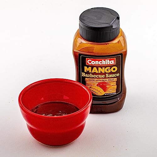 CONCHITA MANGO BBQ SAUCE, 14 OZ – COOKOUT ESSENTIALS – PERFECT FOR GRILLING, MARINATING, AND DIPPING