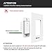 Wi-Fi Smart Wall Light Switch,Touch,Voice and Remote Control Lights and Appliances Timing Function Compatible with Alexa and Google Assistant,No Hub Required, Natural Wire Required-15A Physical Key