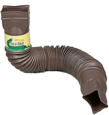 Flex Drain 85019 Downspout Extension Brown Gutter Downspouts Amazon Com